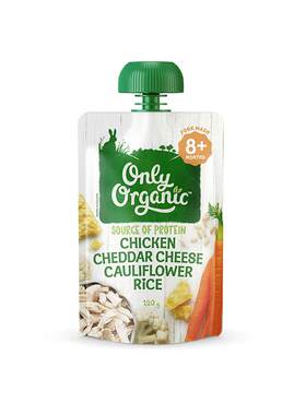 【买6赠1 买10赠2】onlyorganic奥莉有机宝宝鸡肉营养辅食泥粥4袋