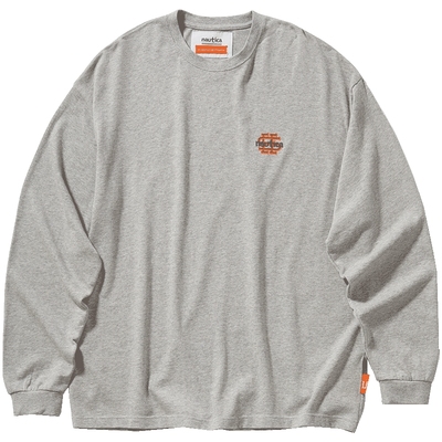 nauticawhitesail日系长袖T恤