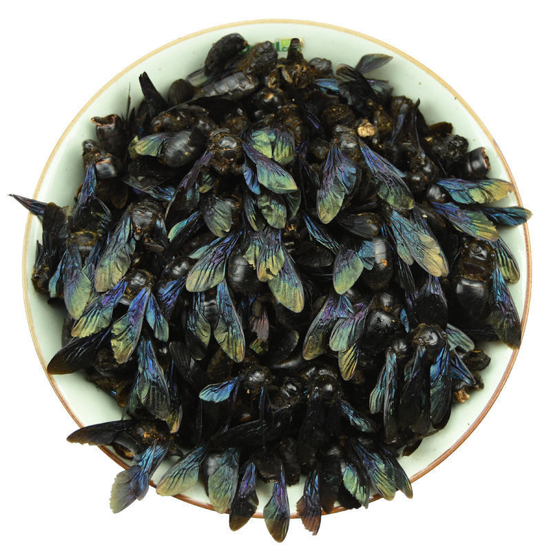 广西农家100g大盐蜜蜂竹筛中药材