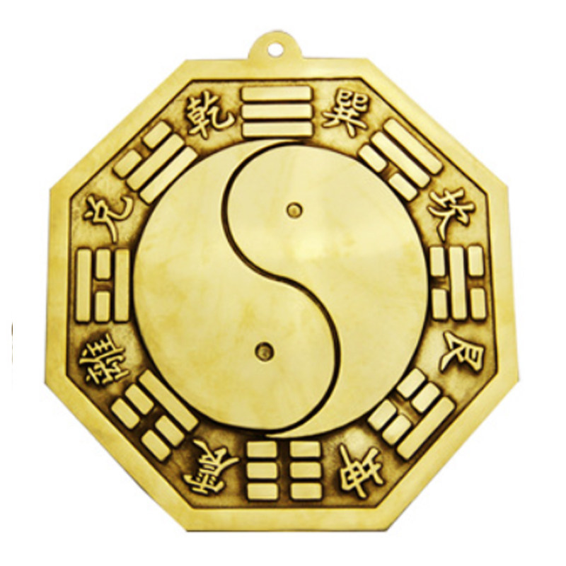 纯铜窗口阳台八卦镜