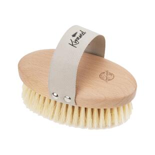 KRRAMEL纯猪鬃干刷洗澡刷身体刷软毛沐浴刷美体刷子刷酸脂肪神器