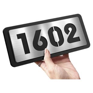 2026新款不锈钢门牌号码牌家用磁吸自粘房间号高级感轻奢创意入户房号门号标识数字贴出租房家庭住宅定制定做