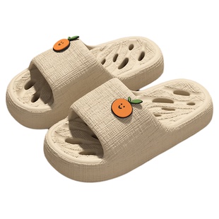 浴室拖鞋女夏季2025新款室内居家洗澡漏水速干防滑EVA凉拖鞋男士