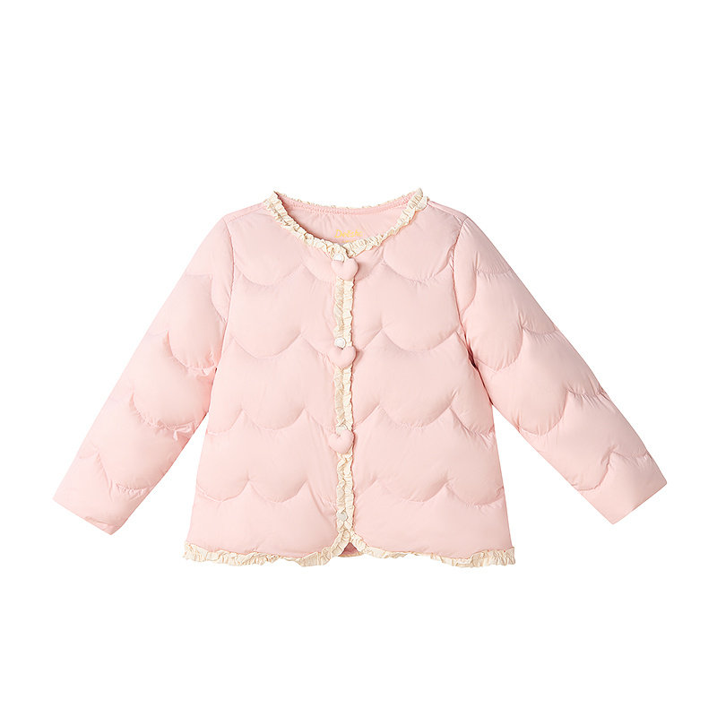 笛莎官方旗舰轻薄羽绒服女童