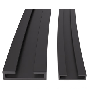 卡箍垫带密封条R型抱箍包边条骑马卡管卡防划防撞橡胶条双u型胶条