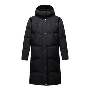 安踏六度芯羽绒服丨长款鸭绒保暖棉服女士新款防寒外套162617914