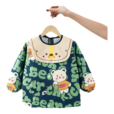 儿童罩衣男宝秋冬季外穿女宝宝