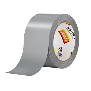 得力布基胶带强粘力加厚防水耐磨可手撕胶带强力防风米字贴窗高粘耐磨多规格防水胶带地毯修补保暖窗户密封带