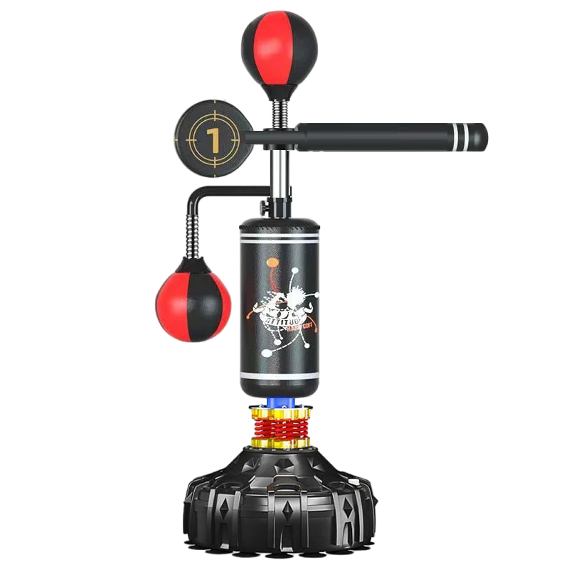 拳击速度球发泄反应靶搏击旋转棍专业立式沙袋成人家用拳靶训练器