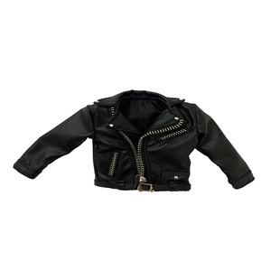 1/12尼根 Negan 行尸走肉 可动人偶 6寸方大头素体皮夹克裤子套装