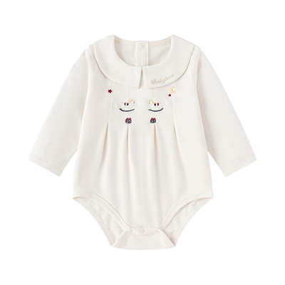 【清仓】babylove【纺软织柔】婴儿包屁衣春秋宝宝纯棉三角哈衣