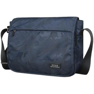 大容量男士包包斜挎包横款休闲尼龙牛津布单肩包男包帆布邮差背包