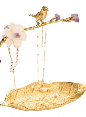 新中式喜上枝头收纳盘托盘