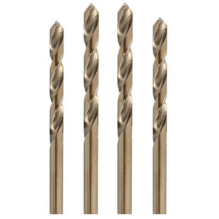 高钴钻头 直柄麻花钻头金属钻头M42含钴不锈钢直柄钻头1-20MM