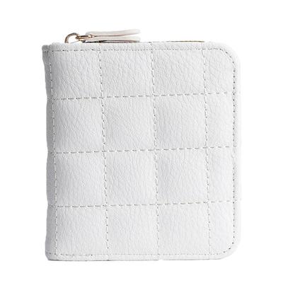 简约短款隔层便携放卡小钱包