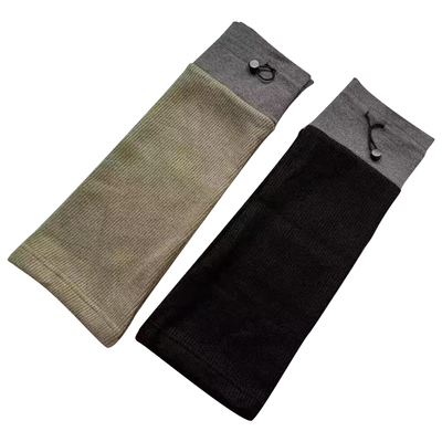 拼色抽绳袜套堆堆袜显瘦小腿袜