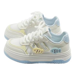 女童板鞋2025秋冬季加绒保暖儿童运动鞋高帮休闲防滑加棉小白鞋冬