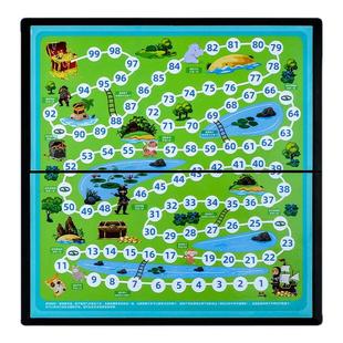 儿童冒险棋大闯关小学生益智思维训练玩具磁吸飞行棋亲子互动桌游