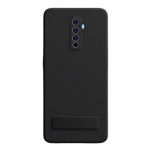 适用oppoRenoAce手机壳oppoAce2新款oppo液态renoAce黑色硅胶reno带支架套ace全包oppoaec防摔0pp0男PCLM10女