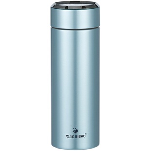 思宝官方旗舰店双龙A7/8新品真空保温杯便携车载礼盒包装内置茶隔