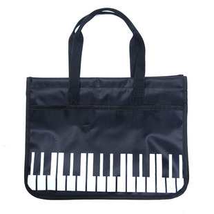 钢琴乐谱袋手提拎袋子定做印字补习课单肩背包小学生书包定制logo