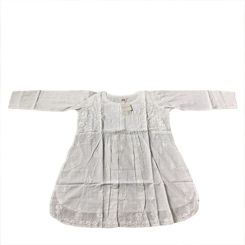 印度瑜伽大师服昆达纯棉白色上衣