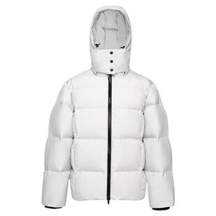 雪凤九300克高充绒量2024冬季新宽松羽绒服男女短款雪壳防寒外套