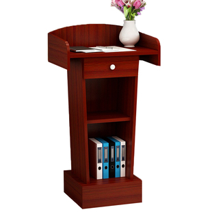 演讲台桌迎宾台讲台接待台发言台咨客台讲桌简约现代导购台主持台