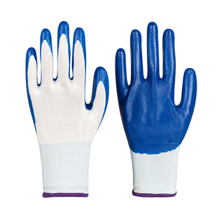 左右手劳保手套单只耐磨工作防滑橡胶建筑工地干活防水耐油胶皮