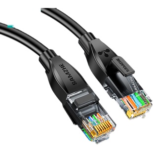 山泽六类千兆网线poe家用6超六类万兆网络10米宽带连接线路由器