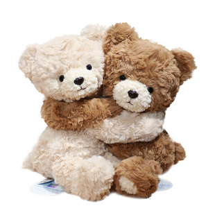 正版磁吸拥抱小熊玩偶公仔泰迪熊毛绒玩偶抱枕压床娃娃生日礼物女