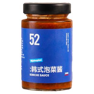 VEpiaopiao韩式泡菜酱 0脂肪低脂辣白菜石锅拌饭下饭酱 0亚硝酸钠