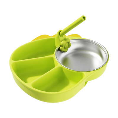 婴儿餐盘吸盘式分格盘宝宝辅食碗