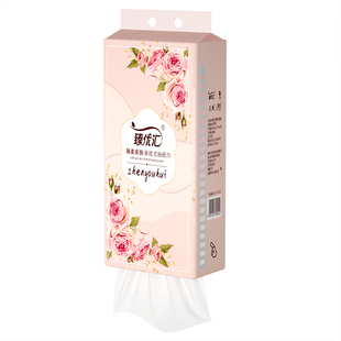 悬挂式抽纸底部抽卫生纸家用擦手纸学生宿舍面巾纸纸抽原生木浆纸