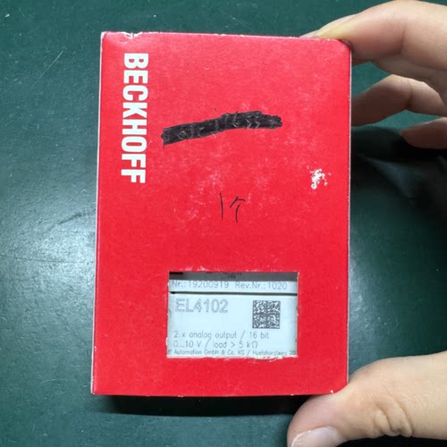 议价倍福模块EL4102可维修