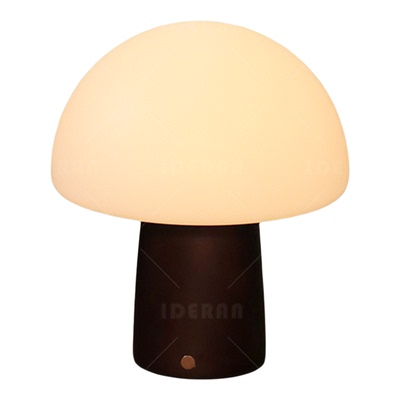 法式中古风蘑菇灯台灯复古餐桌高端氛围灯摆件卧室床头充电小夜灯