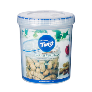 乐扣乐扣保鲜盒小塑料密封盒茶叶零食罐家用食品水果收纳储物盒