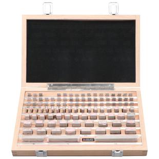 日本三量量块公制标准块一套卡尺千分尺块规校准块32-112件0级1级