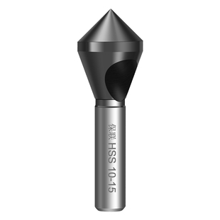 斜孔9 0度倒角器倒锥度孔螺丝沉孔倒角刀排屑去毛刺扩孔内倒角钻