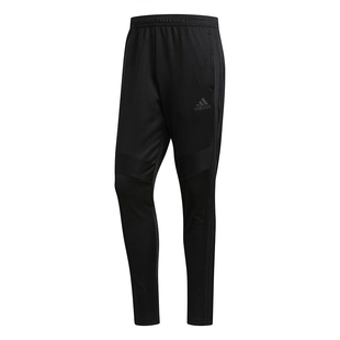 adidas阿迪达斯透气青少年男子速干足球运动休闲训练长裤 D95958
