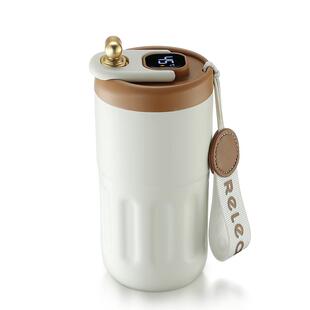 物生物保温咖啡杯女士高颜值便携2025新款陶瓷随行水杯子生日礼物