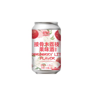 优布劳精酿啤酒耍花招接骨木荔枝酒果酒330ml女士男士宴会酒聚餐