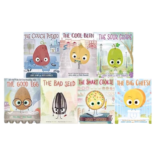 英文原版 我不用做完美小孩 Bad Seed 坏种子7册 Big Cheese Good Egg Cool Bean 聪明饼干 懒土豆 寻蛋大冒险 化装舞会Jory John