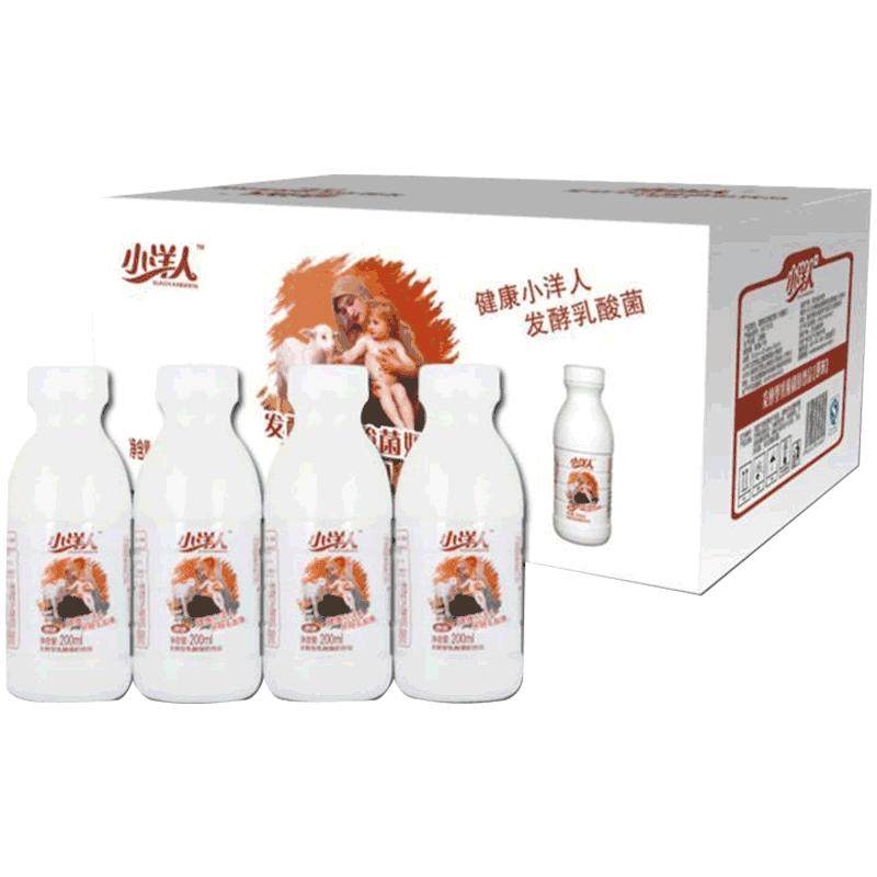 儿童早餐小洋人200ml乳酸菌饮料