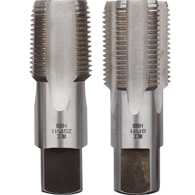 上海申利管螺纹丝攻G1/8 1/4 3/8 1/2 水管牙丝锥1分2分3分4分6分