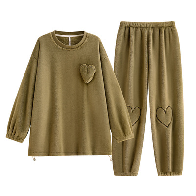 【商场同款】悦内女士法兰绒睡衣