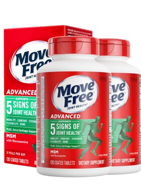 益节氨糖MoveFree缓解关节不适