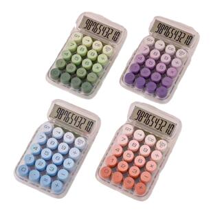 高颜值计算器女神款计算机机械按键办公室用可爱网红款大学生儿童