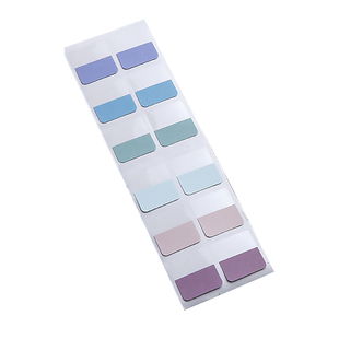 莫兰迪索引贴标签贴纸网红便利贴小条标记纸质粘性强学生用指示