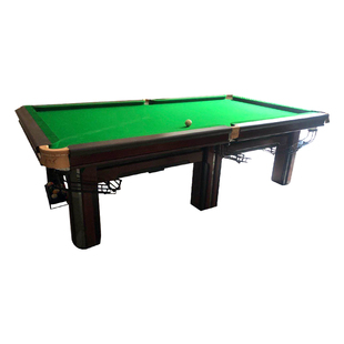 浙江台球桌标准成人家用中式黑8乒乓台球桌二合一美式黑八台球案